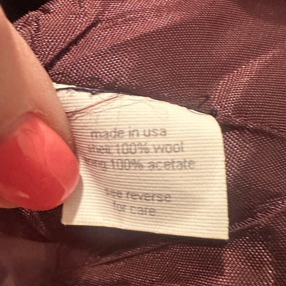 100% Wool Animal Print Sleeveless Vest Front Buttons Fully Lined Soft Sz Med - Picture 10 of 11